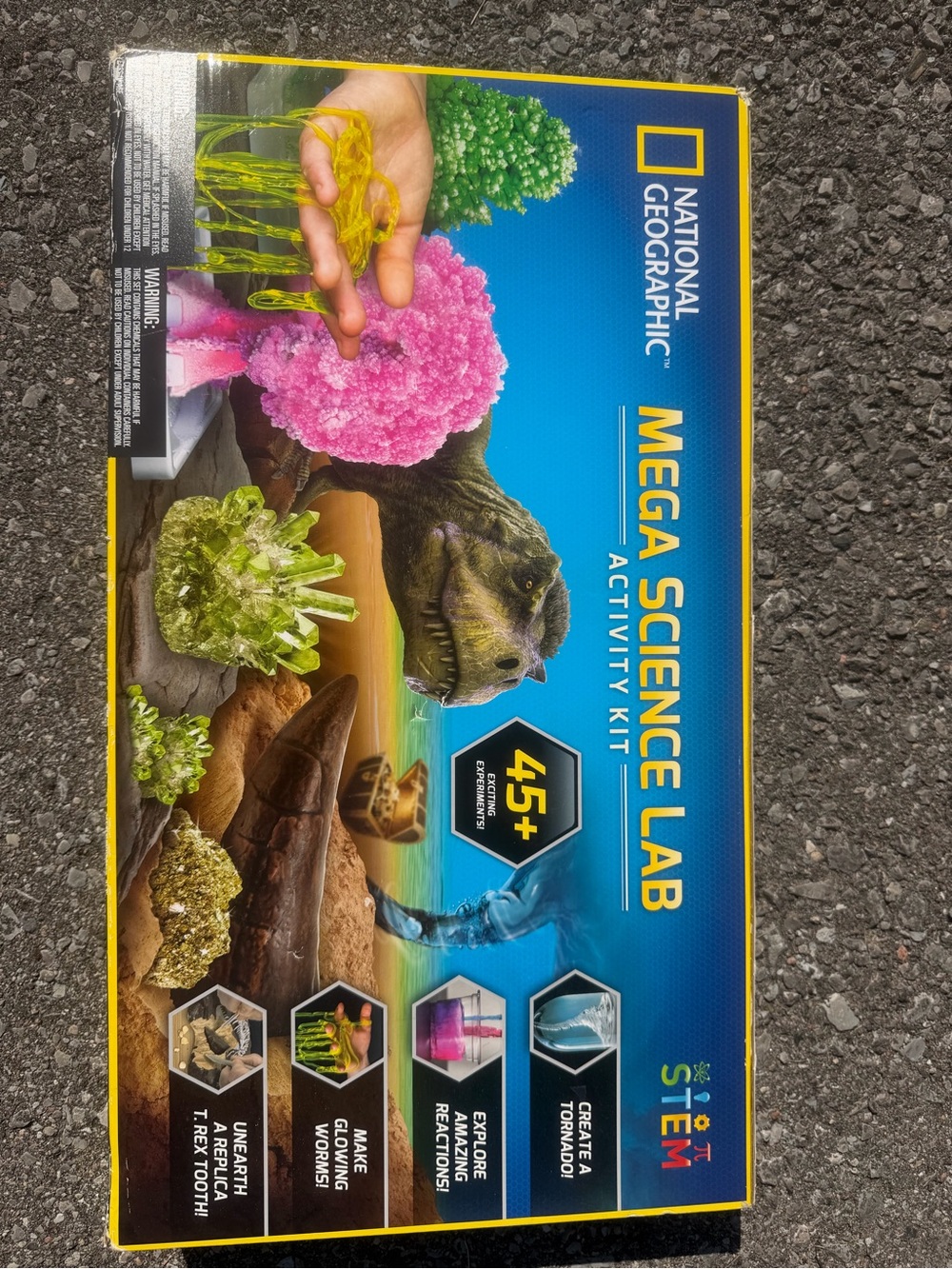 National Geographic Mega Science Lab Kit - Blue, Pink, Green, Yellow